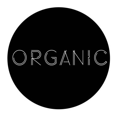 Organik etiketli, damga