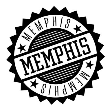 Memphis siyah beyaz rozet