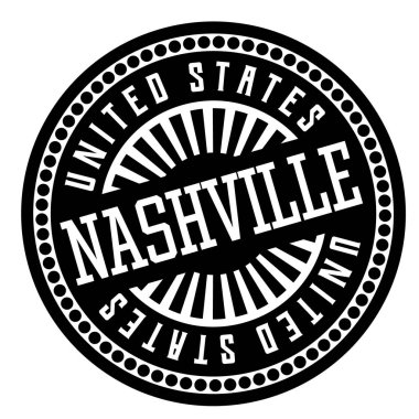 Nashville siyah beyaz rozet