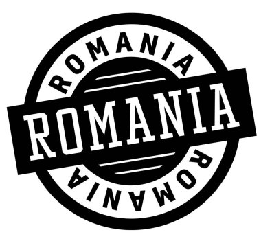 Romanya siyah beyaz rozet