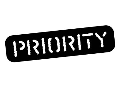 Öncelik siyah pul