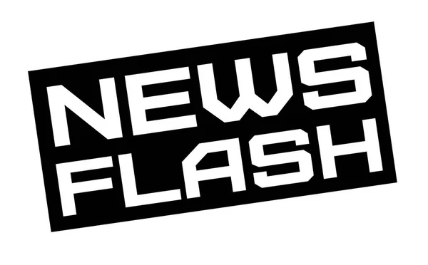 News flash signe typographique — Image vectorielle