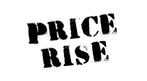 Чёрная марка повышения цен — стоковый вектор