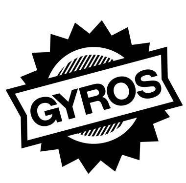 Gyros siyah pul