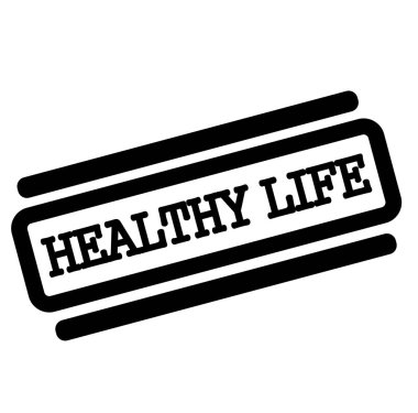 sağlıklı yaşam siyah pul