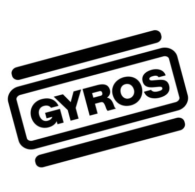 Gyros siyah pul