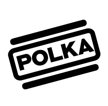 Polka siyah pul