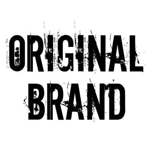 Оригінальний штамп бренду — стоковий вектор