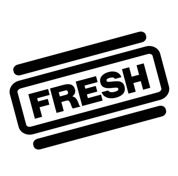 Чёрная марка FRESH — стоковый вектор