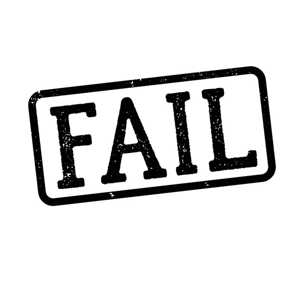 Fail stamp on white — Stock Vector
