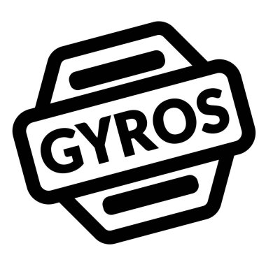 Gyros siyah pul