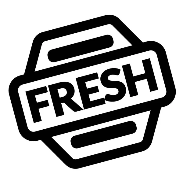 Чёрная марка FRESH — стоковый вектор