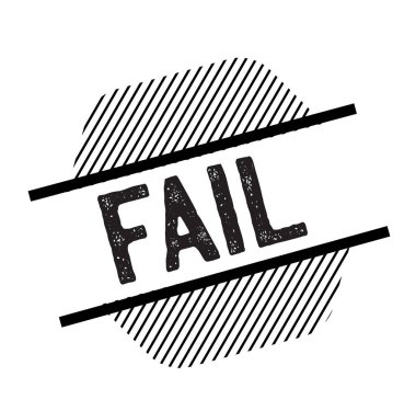 siyah pul başarısız