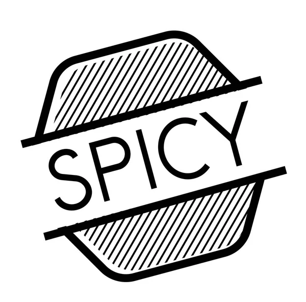 Spicy black stamp — Stock Vector