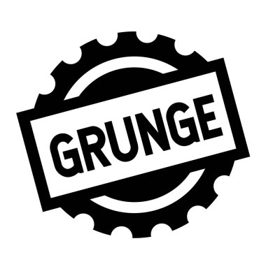 Grunge siyah pul