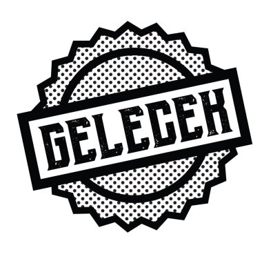 Beyaz gelecekteki damgası