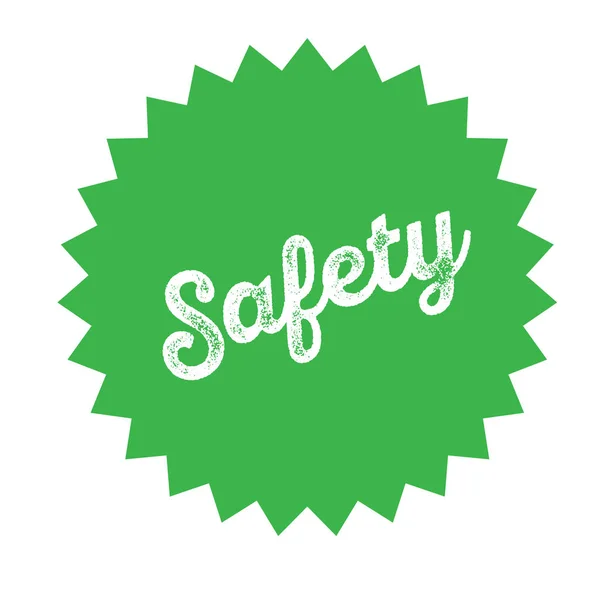 Safety stamp on white — Stock Vector