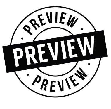 Beyaz önizleme damgası