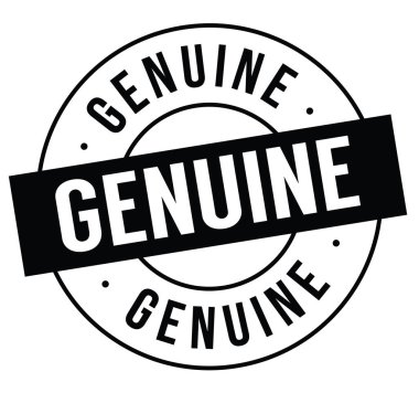 Beyaz orijinal damgası