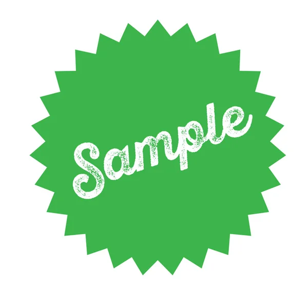 Sample stamp on white — Stock Vector