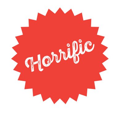 Beyaz korkunç damgası