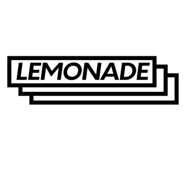 Beyaz limonata damgası