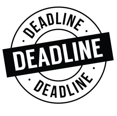 Beyaz son tarih damgası