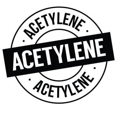 Beyaz asetilen damgası