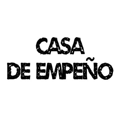 Beyaz piyon dükkan damgası