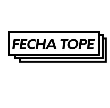 Beyaz son tarih damgası