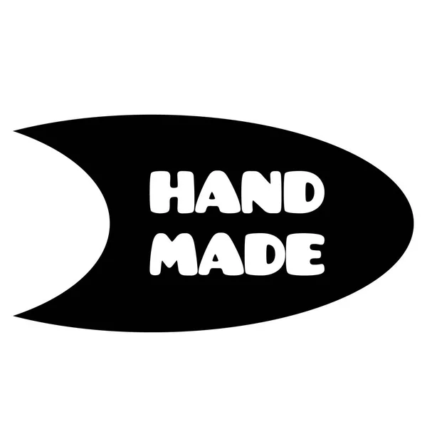 Марка HAND MADE на білому — стоковий вектор