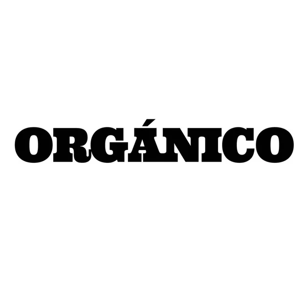 Carimbo orgânico sobre branco — Vetor de Stock