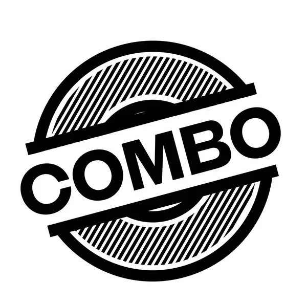 Carimbo preto combinado — Vetor de Stock