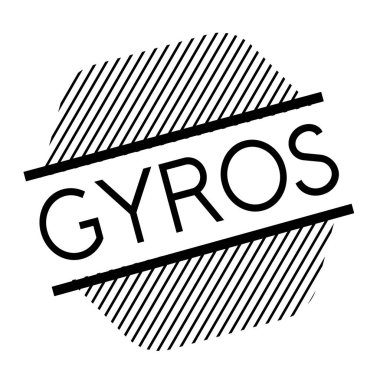 Gyros siyah pul