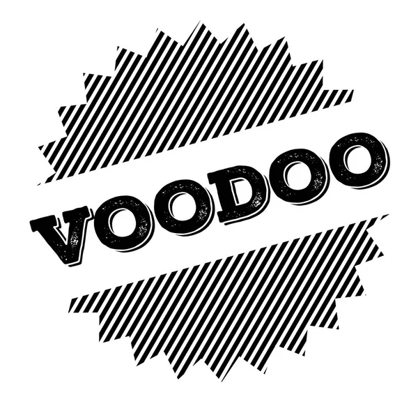 Voodoo zwarte stempel — Stockvector