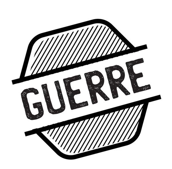 Sello negro de guerra — Vector de stock