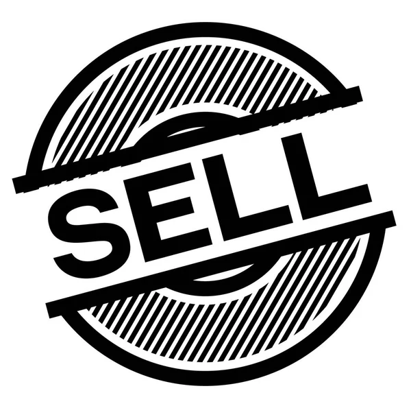 Prodej černé razítko — Stockový vektor