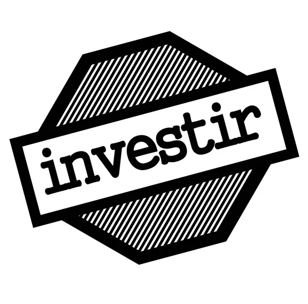 Siyah pul yatırım — Stok Vektör