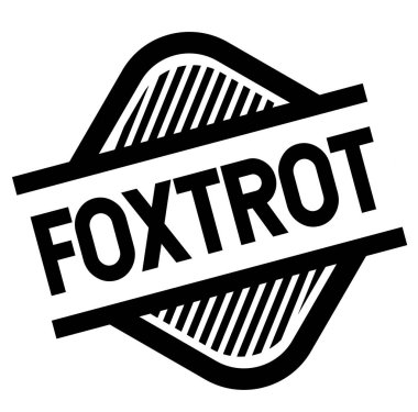 Beyaz fokstrot damgası