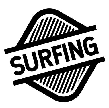 Beyaz sörf damgası