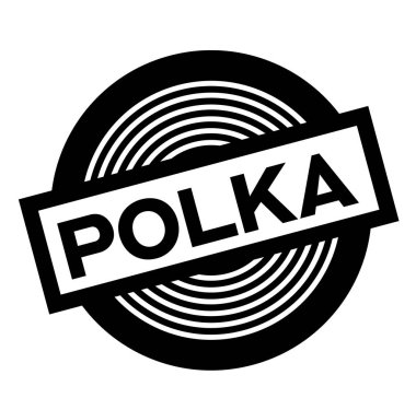 Polka siyah pul