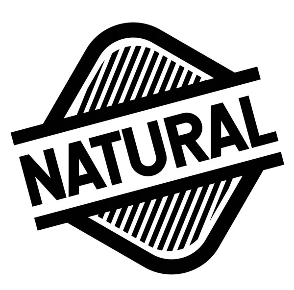 Sello natural en blanco — Archivo Imágenes Vectoriales