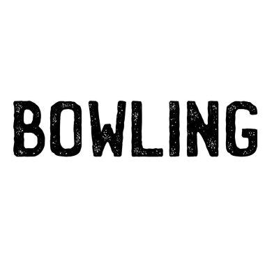 beyaz bowling damgası