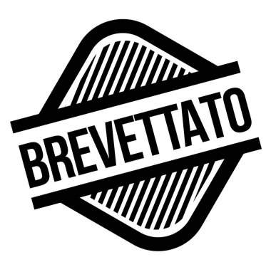 Beyaz patentli damgası