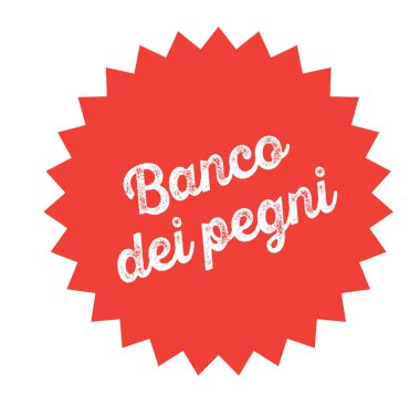 Beyaz piyon dükkan damgası