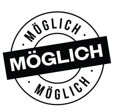 beyaz mümkün damgası