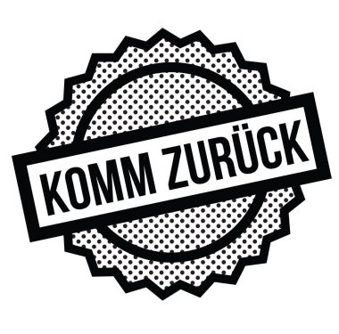 Beyaz dönüş damgası