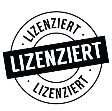 Beyaz lisanslı damgası