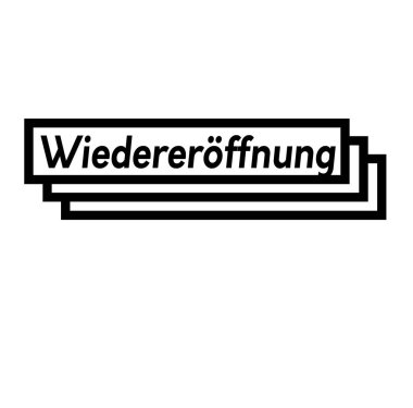 Beyaz damgası yeniden açılması