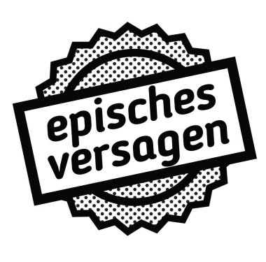 Beyaz epik başarısız damgası